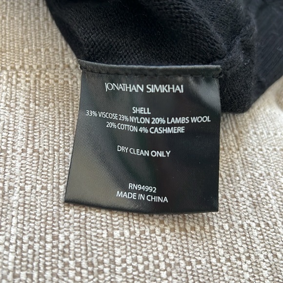 Jonathan Simkhai Cold Shoulder Sweater - Picture 6 of 7